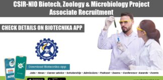 CSIR-NIO Biotech Project