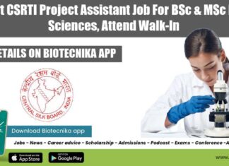 CSRTI PA Job