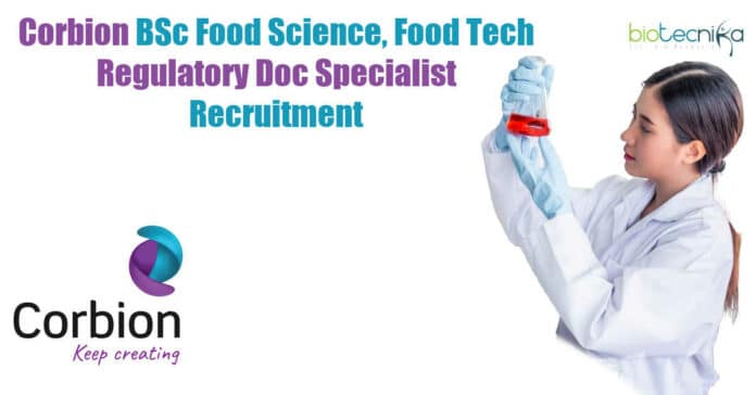 Corbion Food Science Jobs