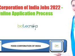FCI Recruitment 2022