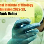 ICMR-NIV PhD Admission 2022-23