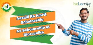 Aazadi Ka Amrit Scholarship - A2 Scholarship at Biotecnika