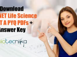 Download CSIR NET Life Science PART A PYQ PDFs + Answer Key CSIR PART A Question Paper