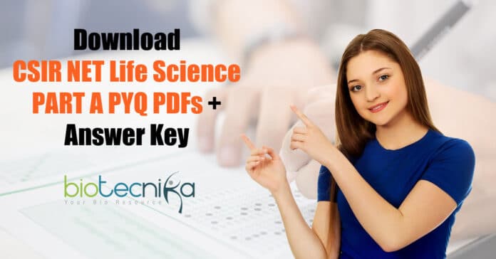 CSIR PART A Question Paper