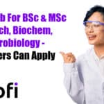Freshers BSc Biotech Job