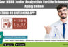 Govt NDDB Junior Analyst Job For Life Sciences, Apply Online Govt NDDB Analyst Vacancy