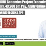 Govt NDDB Project Vacancy