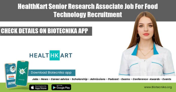 HealthKart Jobs Food Tech