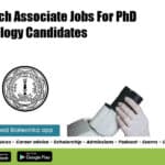 IACS Research Associate Jobs For PhD Biology Candidates IACS PhD Biology Research