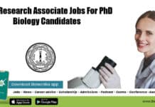 IACS Research Associate Jobs For PhD Biology Candidates IACS PhD Biology Research