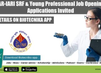 IARI Jobs 2022 Latest