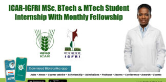 ICAR Student Internship 2022