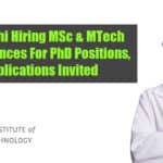IIIT Delhi Hiring MSc & MTech Life Sciences For PhD Positions, Applications Invited IIIT Delhi Hiring MSc & MTech Life Sciences For PhD Positions, Applications Invited