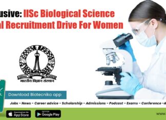 IISc Recruitment Drive