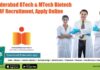 IIT Hyderabad BTech & MTech Biotech JRF Recruitment, Apply Online IIT Hyderabad Biotech JRF