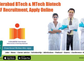 IIT Hyderabad Biotech JRF