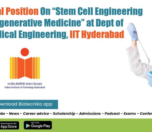 IIT Hyderabad Postdoc Job 2022