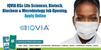 IQVIA BSc Job Opening