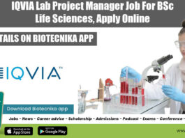 IQVIA Jobs Bengaluru