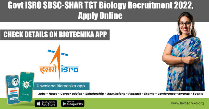 ISRO Jobs 2022