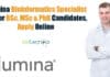 Illumina Bioinformatics Specialist Job For BSc, MSc & PhD Candidates, Apply Online Illumina Bioinformatics Specialist Job For BSc, MSc & PhD Candidates, Apply Online