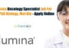 Illumina Oncology Specialist Job For MSc, PhD Biology, Mol Bio – Apply Online Illumina Mol Bio Jobs