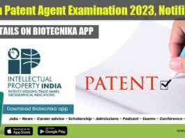 Indian Patent Agent Examination