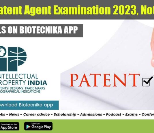 Indian Patent Agent Examination