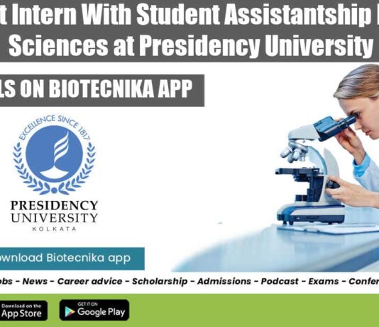 Life Sciences Project Internship