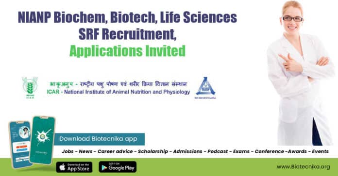 NIANP SRF Vacancy Available