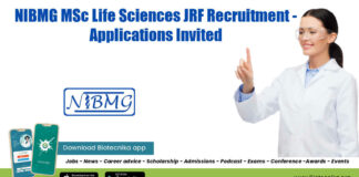 NIBMG JRF Opening 2022