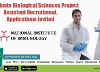 NII Biological Science Job