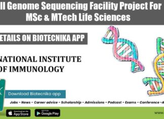 NII Project SRF Vacancy