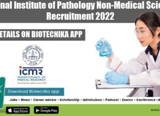 NIP Non-Medical Scientist Job