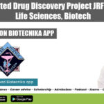 NIPER Targeted Drug Discovery Project JRF Vacancy For Life Sciences, Biotech NIPER Ahmedabad JRF Vacancy
