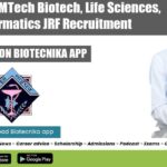 NIPER MSc & MTech Biotech, Life Sciences, Bioinformatics JRF Recruitment NIPER Ahmedabad Research Fellow