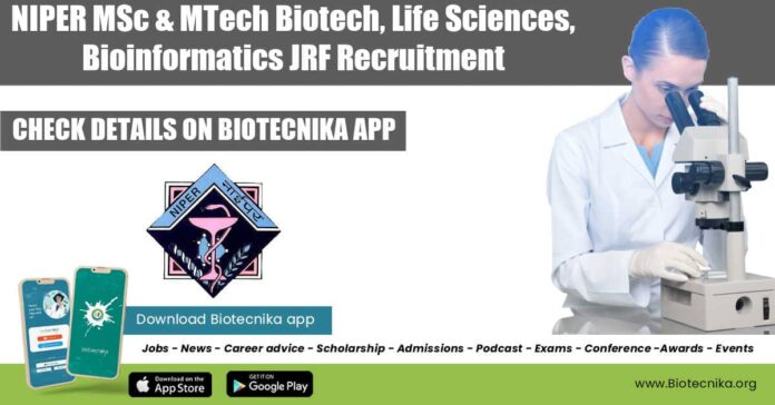 NIPER Ahmedabad Research Fellow