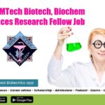 NIPER MSc, MTech Biotech, Biochem & Life Sciences Research Fellow Job NIPER JRF Vacancy 2022