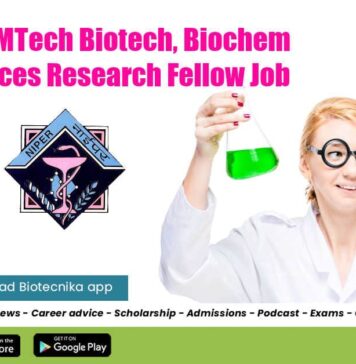 NIPER JRF Vacancy 2022