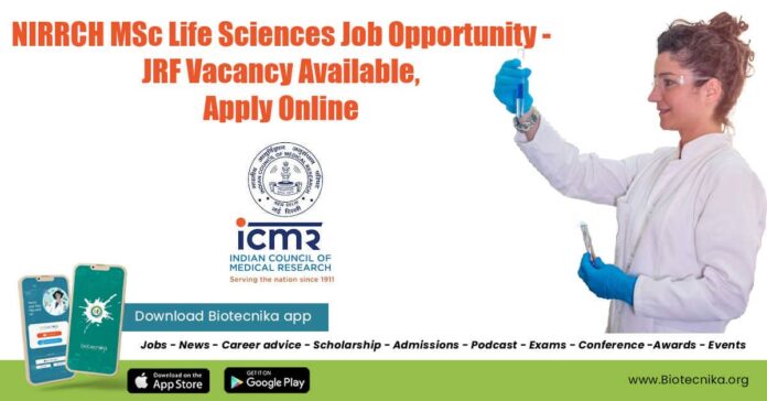 NIRRCH MSc Project Job