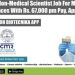 NIRRCH Non-Medical Scientist Job For MSc & PhD Life Sciences With Rs. 67,000 pm Pay, Apply Online NIRRCH Non-Medical Scientist Job