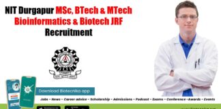 NIT Durgapur Research Job