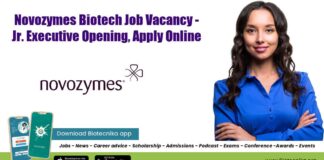 Novozymes Biotech Job copy