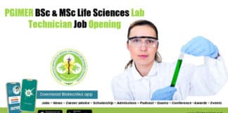 PGIMER BSc Lab Tech