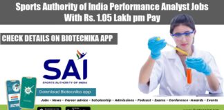 SAI Performance Analyst Jobs 2022