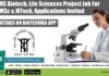 SGPGIMS Biotech, Life Sciences Project Job For MSc & MTech, Applications Invited SGPGIMS Project Vacancy