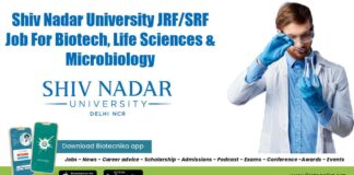 SNU JRF/SRF Job