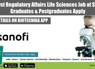 Sanofi Analyst Job