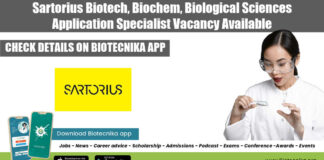 Sartorius Scientist Jobs
