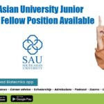 South Asian University Junior Research Fellow Position Available South Asian University JRF